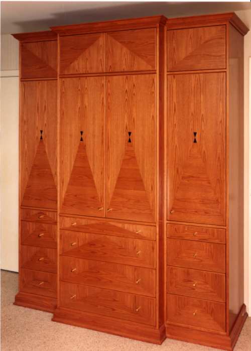 Veneered drersser by Robert Cabinetry