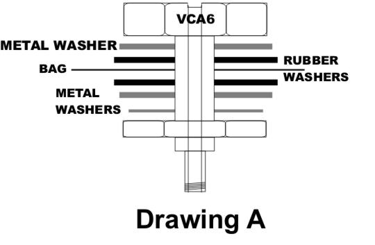 bag without baseboards drawing a