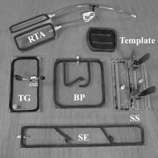 Vacuum clamping jigs that are available from Quality VAKuum Products