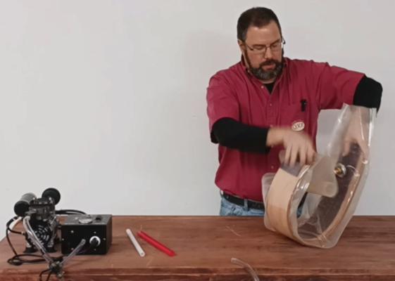 removing bent lamination from vacuum bag blog 16